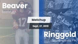 Matchup: Beaver vs. Ringgold  2019