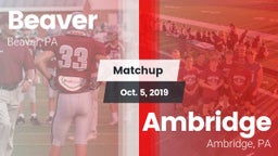 Matchup: Beaver vs. Ambridge  2019