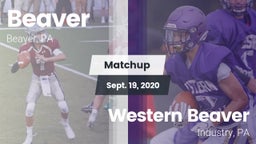 Matchup: Beaver vs. Western Beaver  2020