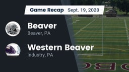 Recap: Beaver  vs. Western Beaver  2020