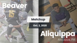 Matchup: Beaver vs. Aliquippa  2020