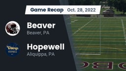 Recap: Beaver  vs. Hopewell  2022