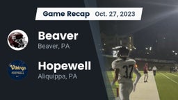 Recap: Beaver  vs. Hopewell  2023