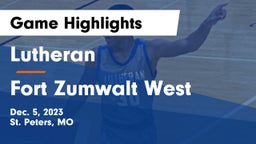 Lutheran  vs Fort Zumwalt West  Game Highlights - Dec. 5, 2023