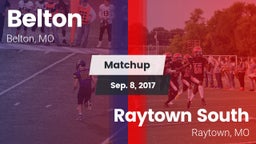Matchup: Belton   vs. Raytown South  2017