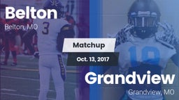 Matchup: Belton   vs. Grandview  2017