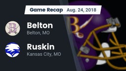 Recap: Belton  vs. Ruskin  2018