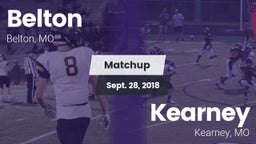 Matchup: Belton   vs. Kearney  2018