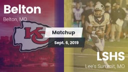 Matchup: Belton   vs. LSHS 2019