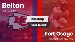 Matchup: Belton   vs. Fort Osage  2019