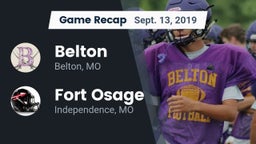 Recap: Belton  vs. Fort Osage  2019