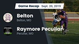 Recap: Belton  vs. Raymore Peculiar  2019