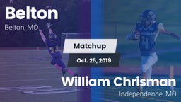 Matchup: Belton   vs. William Chrisman  2019