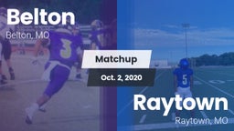 Matchup: Belton   vs. Raytown  2020