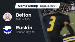 Recap: Belton  vs. Ruskin  2021