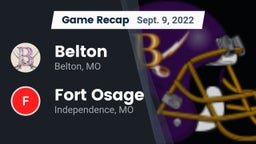 Recap: Belton  vs. Fort Osage  2022