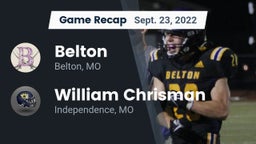 Recap: Belton  vs. William Chrisman  2022