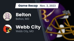 Recap: Belton  vs. Webb City  2023