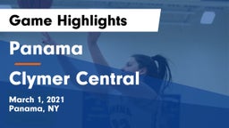 Panama  vs Clymer Central  Game Highlights - March 1, 2021
