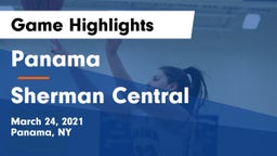 Panama  vs Sherman Central  Game Highlights - March 24, 2021