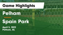 Pelham  vs Spain Park  Game Highlights - April 5, 2022