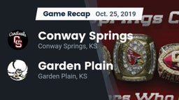 Recap: Conway Springs  vs. Garden Plain  2019