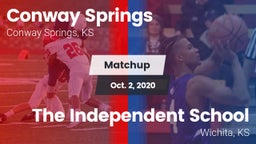 Matchup: Conway Springs High vs. The Independent School 2020