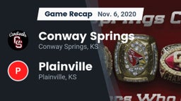 Recap: Conway Springs  vs. Plainville  2020