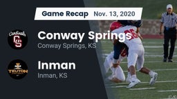 Recap: Conway Springs  vs. Inman  2020