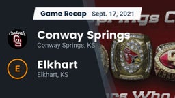 Recap: Conway Springs  vs. Elkhart  2021