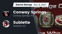 Recap: Conway Springs  vs. Sublette  2021
