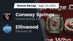 Recap: Conway Springs  vs. Ellinwood  2021