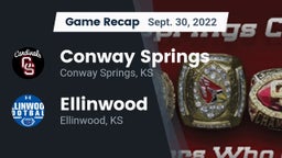 Recap: Conway Springs  vs. Ellinwood  2022