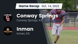 Recap: Conway Springs  vs. Inman  2022