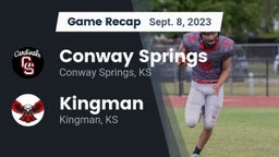Recap: Conway Springs  vs. Kingman  2023