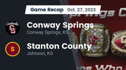 Recap: Conway Springs  vs. Stanton County  2023