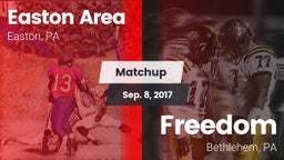 Matchup: Easton  vs. Freedom  2017