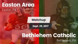 Matchup: Easton  vs. Bethlehem Catholic  2017