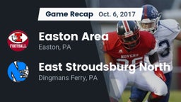 Recap: Easton Area  vs. East Stroudsburg North  2017