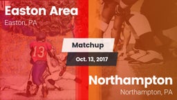 Matchup: Easton  vs. Northampton  2017