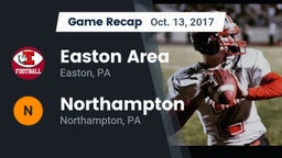 Recap: Easton Area  vs. Northampton  2017
