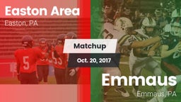 Matchup: Easton  vs. Emmaus  2017