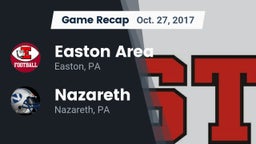 Recap: Easton Area  vs. Nazareth  2017