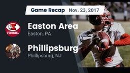 Recap: Easton Area  vs. Phillipsburg  2017