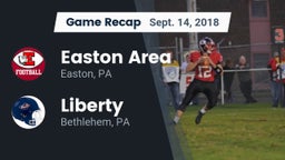 Recap: Easton Area  vs. Liberty  2018