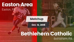 Matchup: Easton  vs. Bethlehem Catholic  2018
