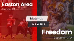 Matchup: Easton  vs. Freedom  2019