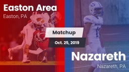 Matchup: Easton  vs. Nazareth  2019