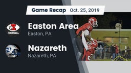Recap: Easton Area  vs. Nazareth  2019