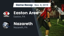 Recap: Easton Area  vs. Nazareth  2019